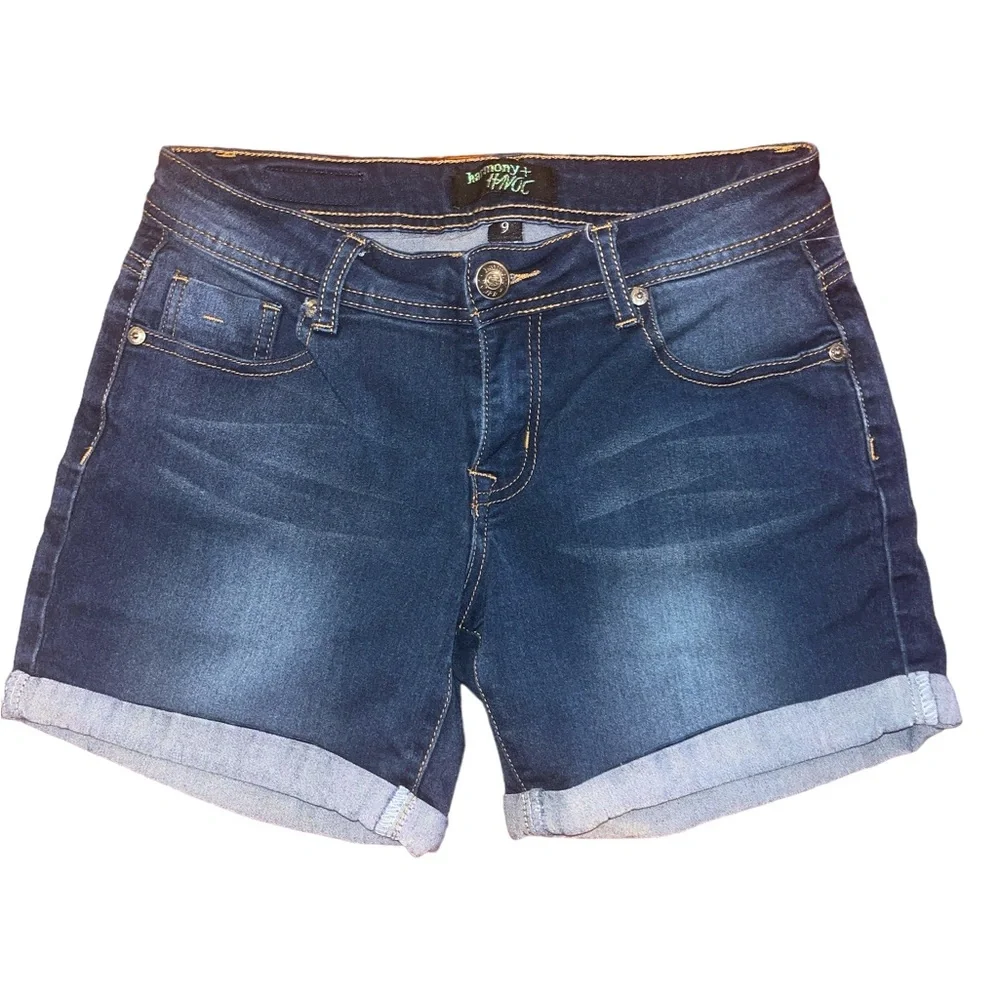 “Harmony + havoc” denim shorts - Picture 1 of 11